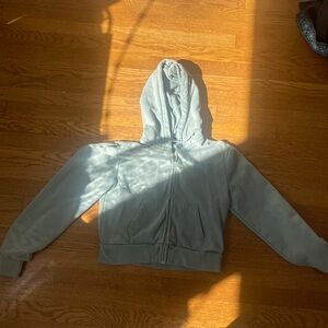 Brandy Melville Cropped zip up